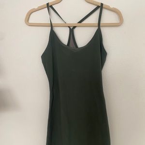 green outdoor voices dress!